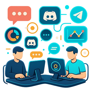 24/7 Telegram & Discord Community