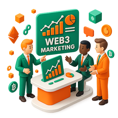 Leading Web3 Marketing Company for Crypto & Blockchain Brands