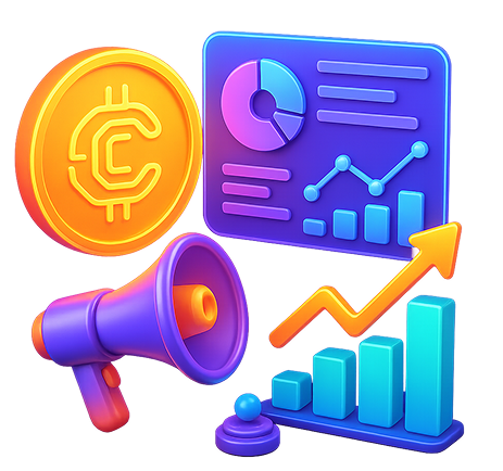 Web3 Paid Marketing Engineered for Scalable Growth & Adoption.