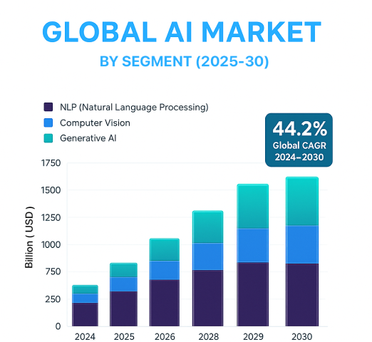 AI Market Insights & Key Stats Driving the Future