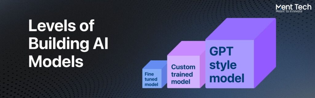 Levels of Building AI Models