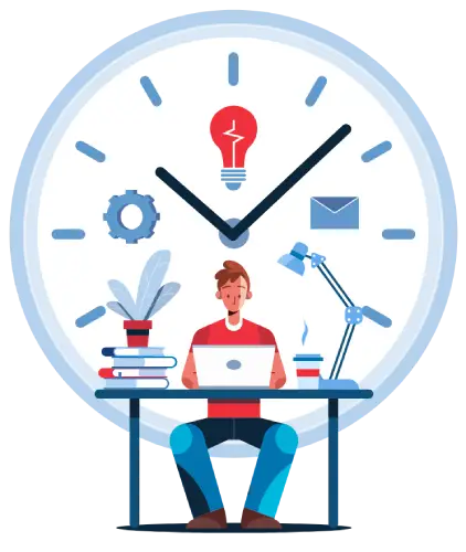 Time-Zone Friendly Staffing hero