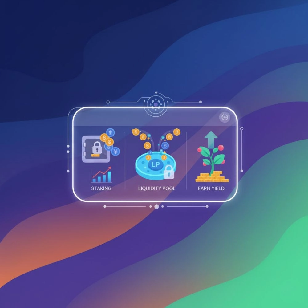 Built-In DeFi Hub

