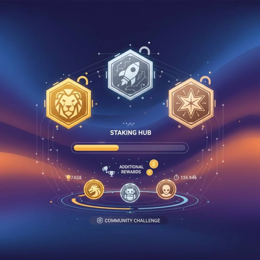 Gamified Staking Experience