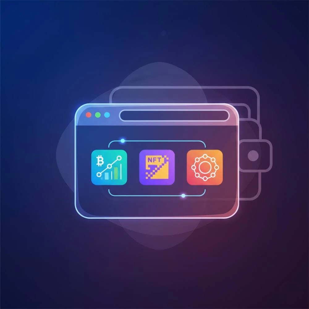 Integrated dApp Browser

