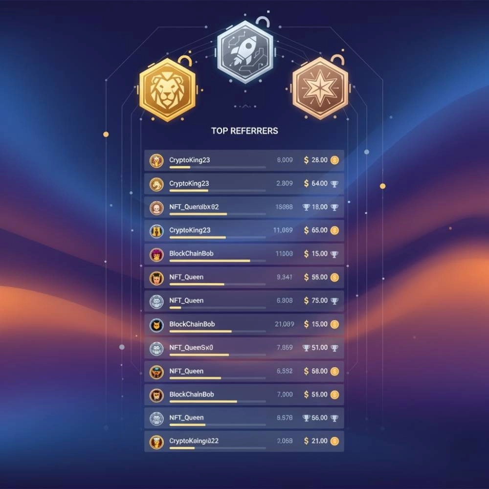 Real-Time Referral Leaderboard

