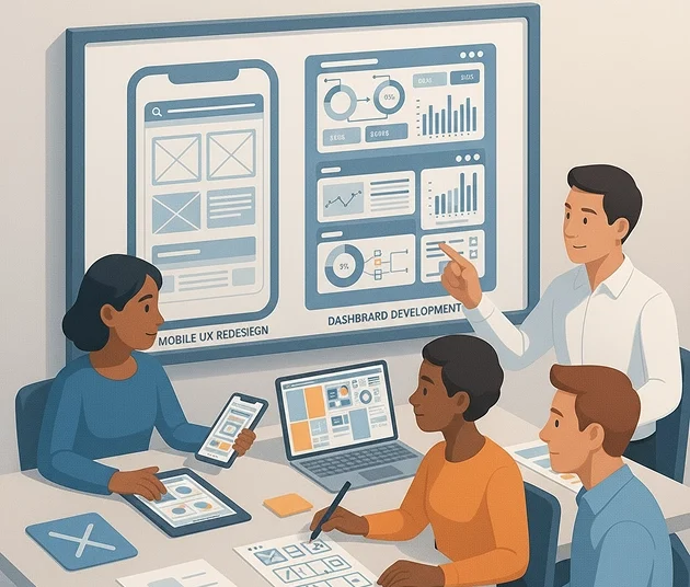 UX Redesign and Dashboard Development