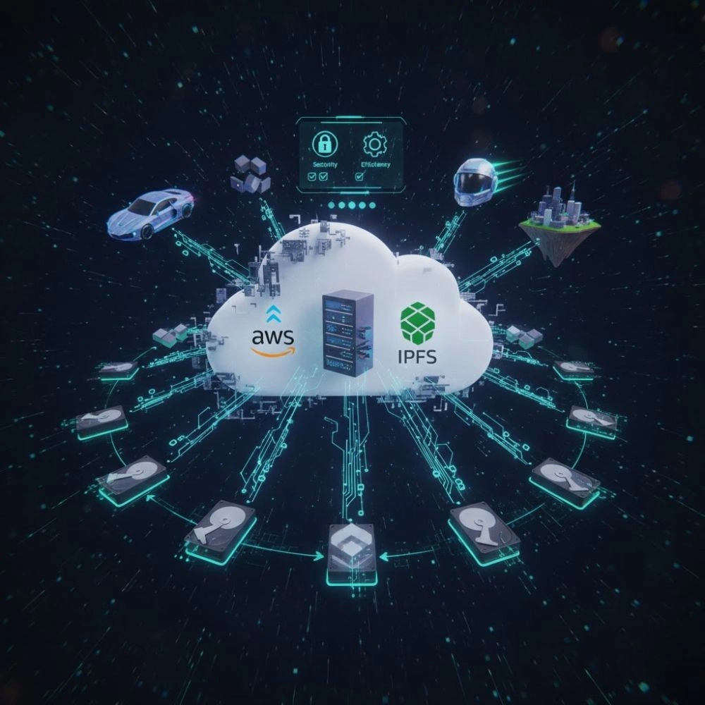 Decentralized Cloud and IPFS Storage



