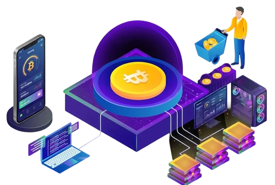 Crypto Web & Mobile Mining Solution