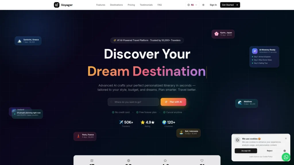 AI Travel Planning Platform