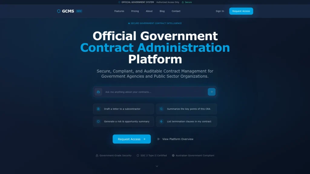 AI Construction Contract Platform