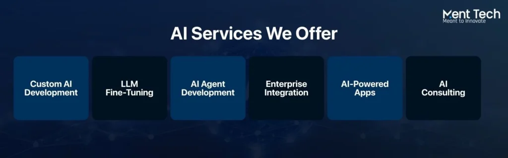 Ai services we offer