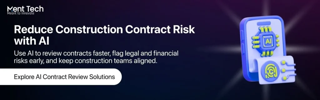 Reduce Construction Contract Risk with AI