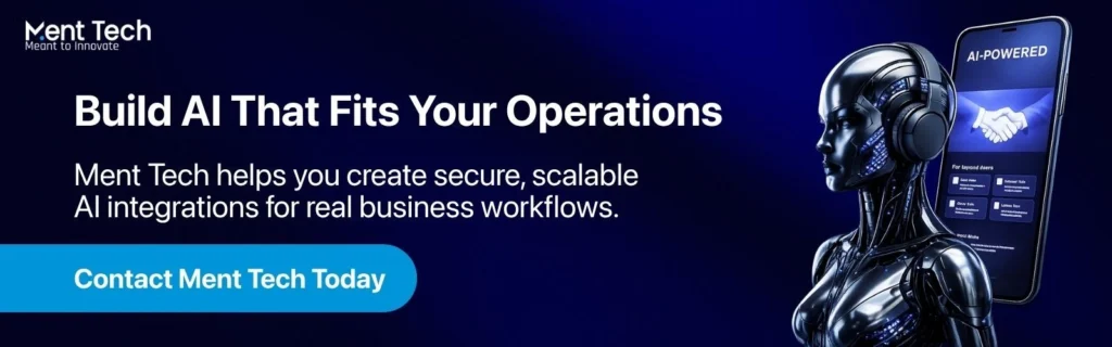 Build AI That Fits Your Operations
