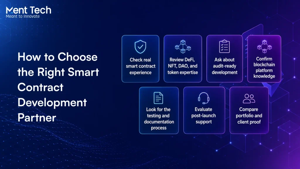 How to Choose the Right Smart Contract Development Partner