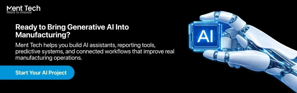 Ready to Bring Generative AI Into Manufacturing?