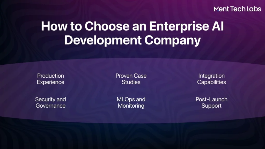 How to Choose an Enterprise AI Development Company