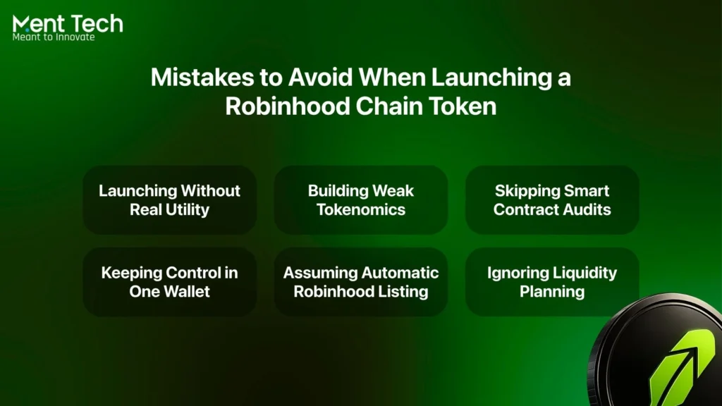 Mistakes to Avoid When Launching a Robinhood Chain Token
