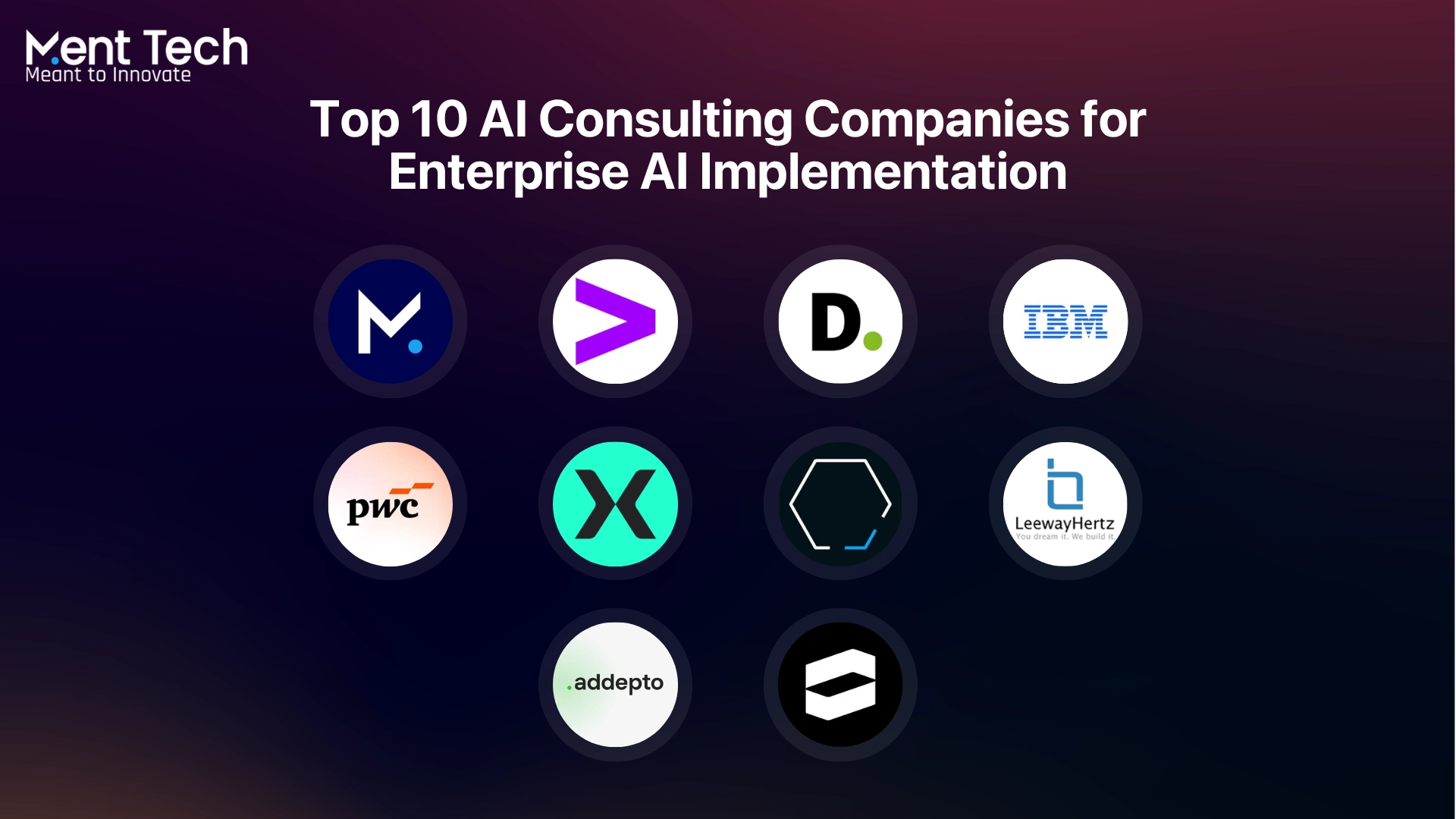 Top AI Consulting Companies for Enterprise AI Implementation