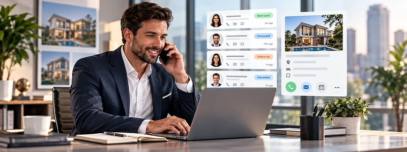 List Properties in the real estate management platform