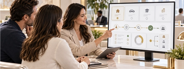 Loan and Product Assistance - AI agents for financial services lending