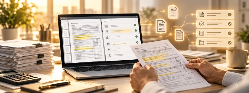 Review Tax Documents - AI tax compliance and fraud detection