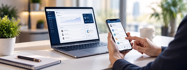 web & mobile for academic assistant AI platform