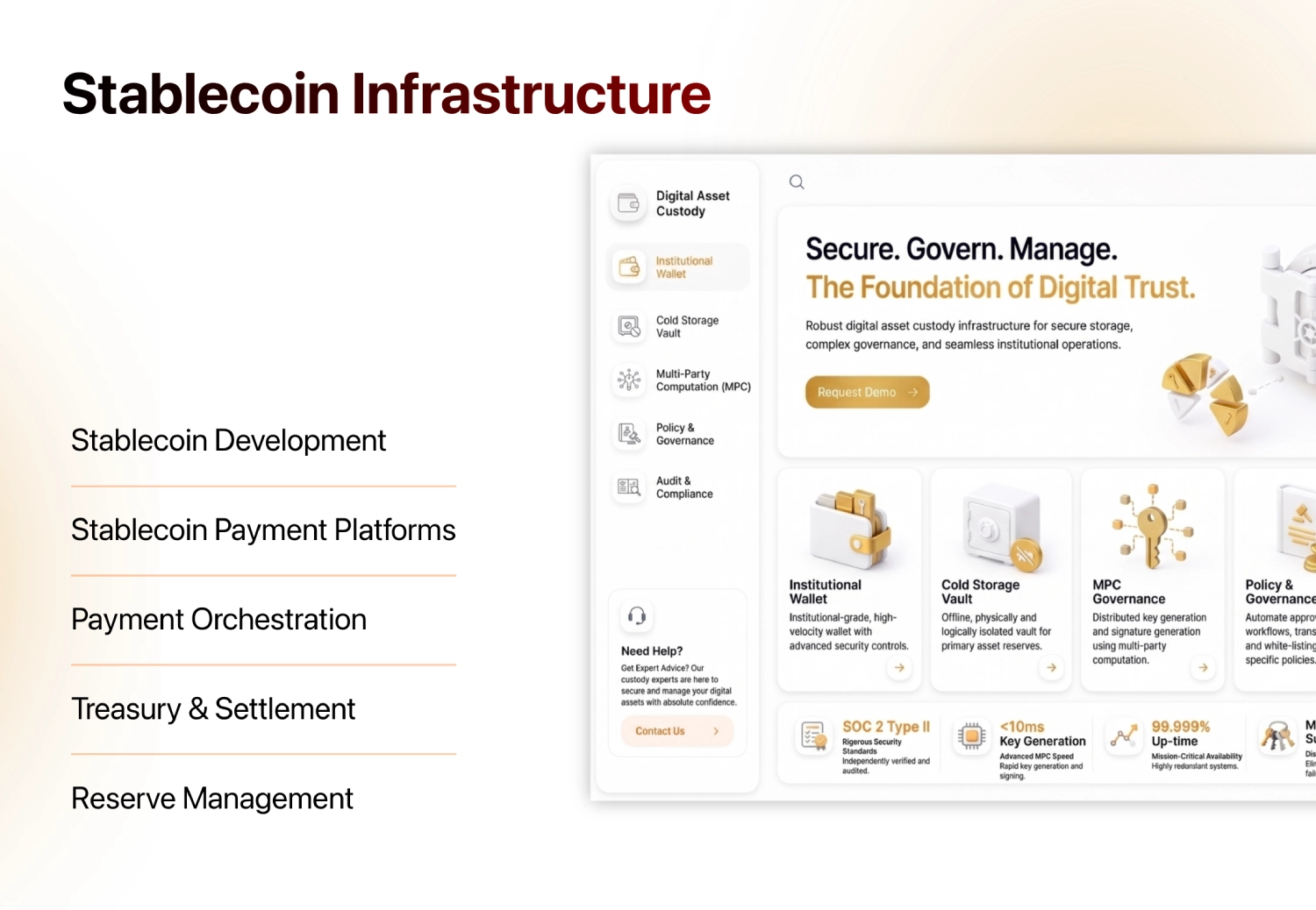 Stablecoin Infrastructre