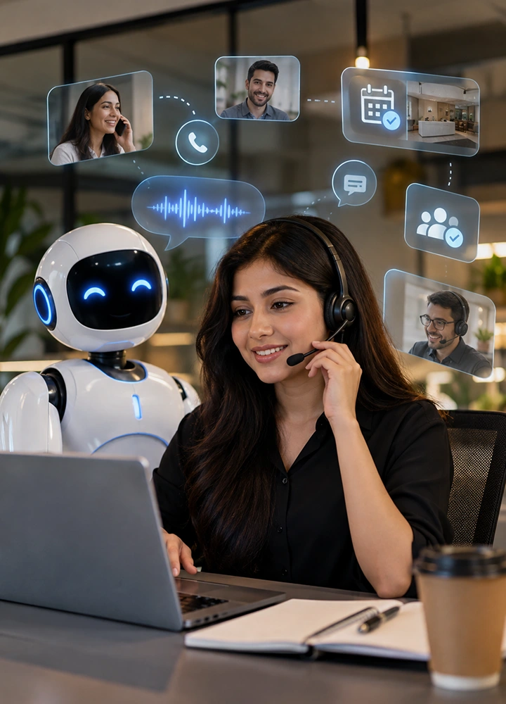 AI voice agent development services for customer conversations